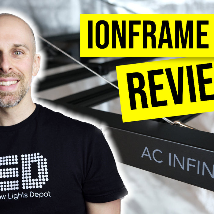AC Infinity IONFRAME EVO8 LED Grow Light Review