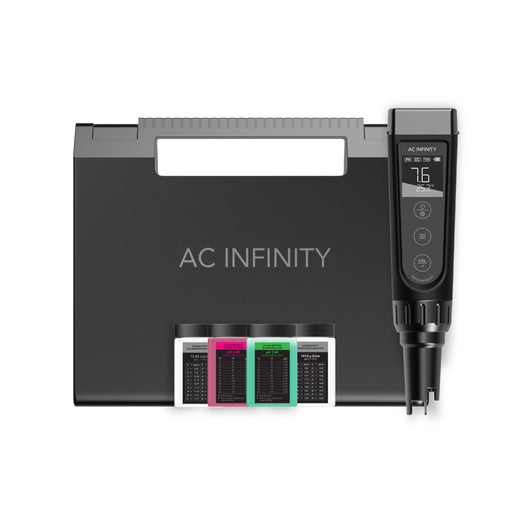AC Infinity pH Meter Pro Kit | All-In-One pH Pen | Interchangeable Probe  - LED Grow Lights Depot