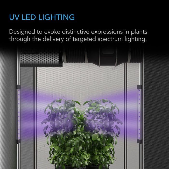 AC Infinity IONBEAM U2 Light Bar | Targeted Spectrum UV | 11-inch, 2 Bars  - LED Grow Lights Depot