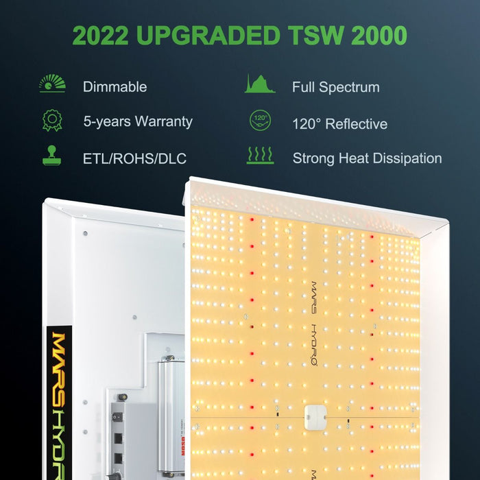 Mars Hydro TSW 2000  - LED Grow Lights Depot