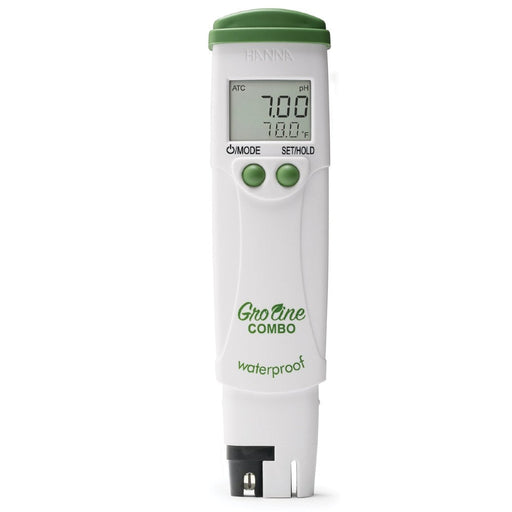 GroLine Hydroponic Waterproof Pocket pH/EC/TDS/Temperature Tester (HI98131)  - LED Grow Lights Depot