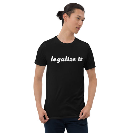 Legalize It T-shirt Black / S - LED Grow Lights Depot