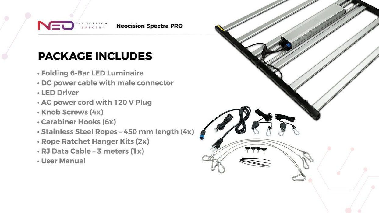 Neocision Spectra Pro LED Grow Light (by BVV)  - LED Grow Lights Depot