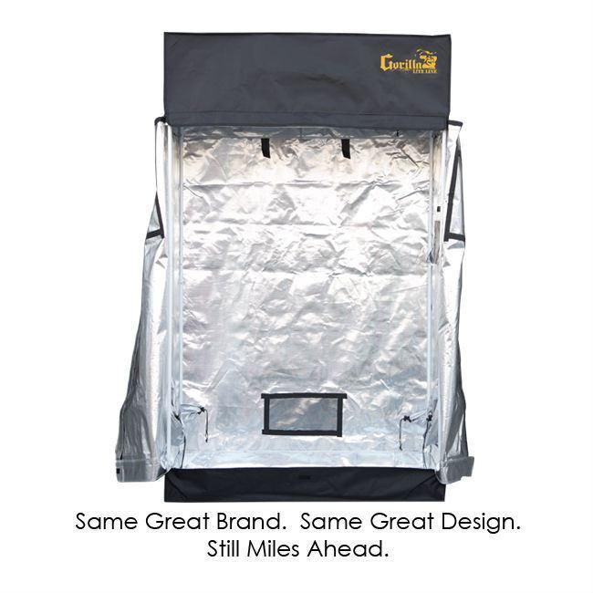 Gorilla Grow Tent Lite Line 2′ x 4′ x 6′ 7″  - LED Grow Lights Depot