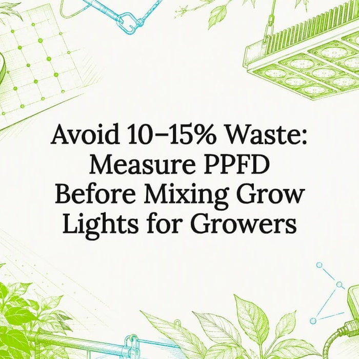 PPFD measurement grow light title card