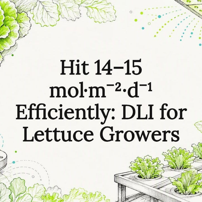 Decorative lettuce DLI title card
