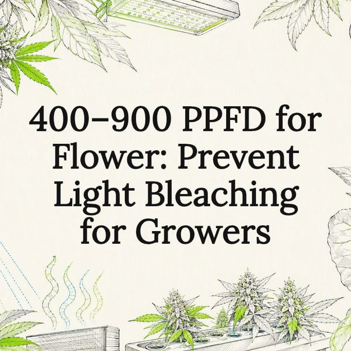 Decorative flower lighting title card