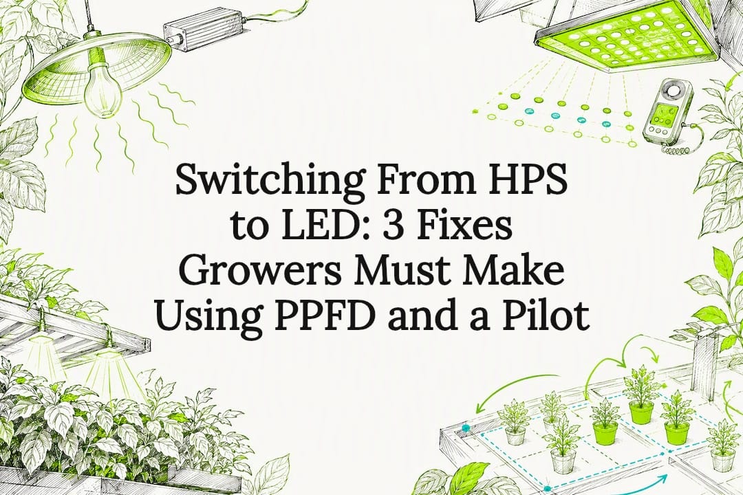 Decorative HPS to LED lighting title card