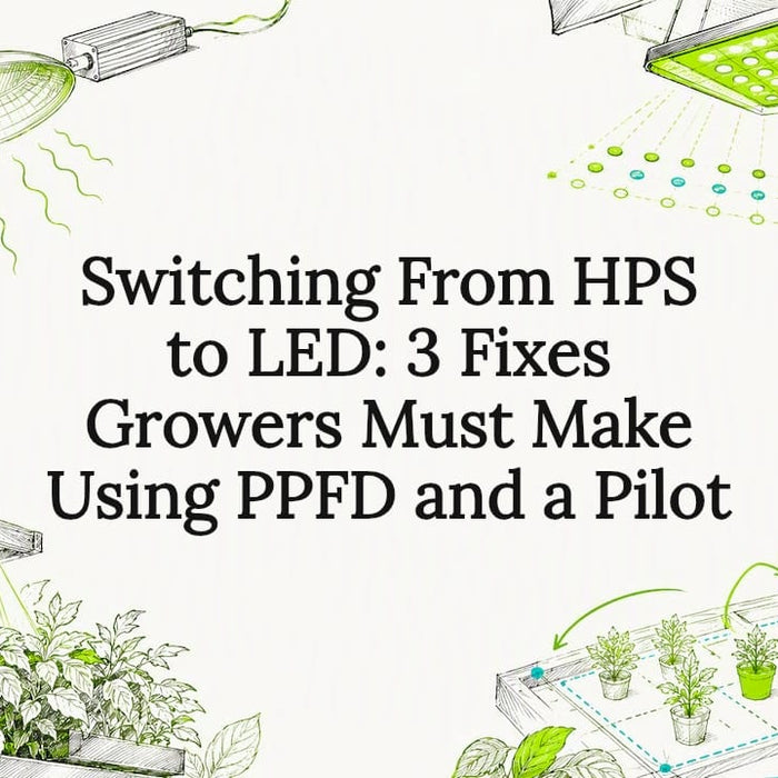 Decorative HPS to LED lighting title card
