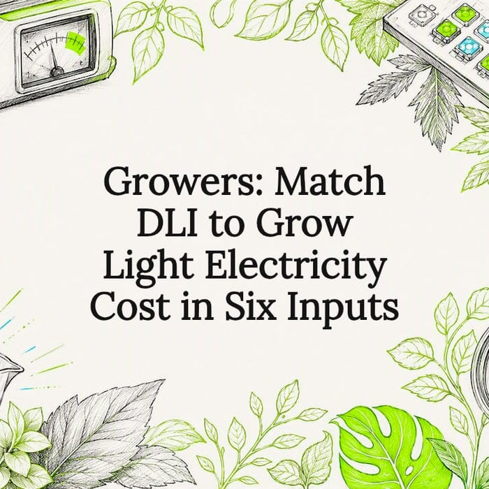 DLI and grow light cost title card