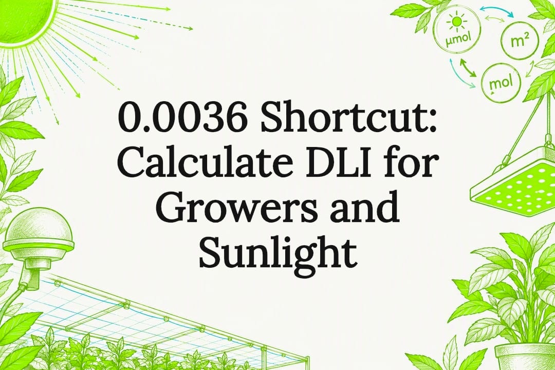 Decorative DLI calculation title card