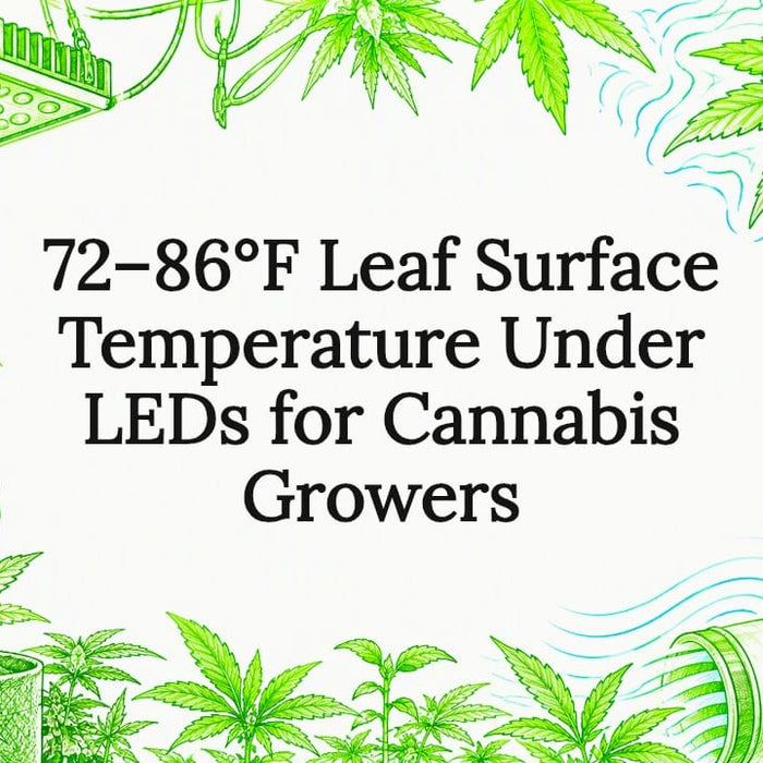 Leaf temperature under LEDs title card