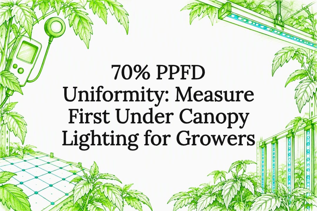 Sketch-framed title card for under-canopy lighting
