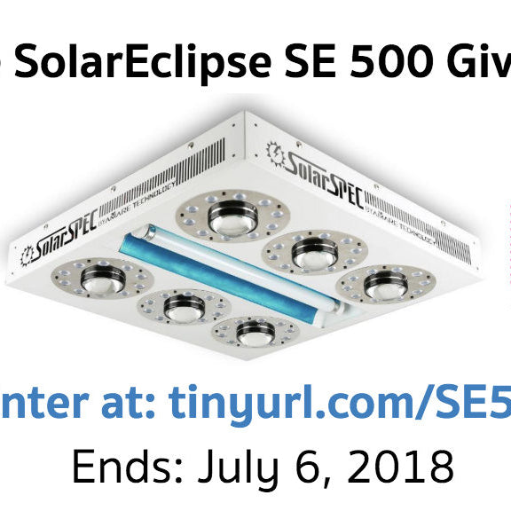 Amare SolarEclipse SE 500 LED Grow Light Giveaway