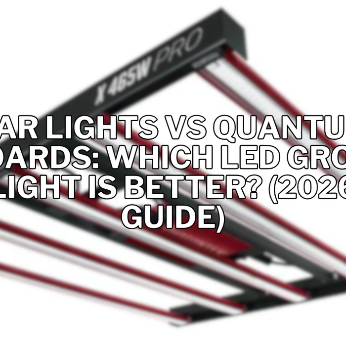 Bar Lights vs Quantum Boards: Which LED Grow Light Is Better? (2026 Guide)