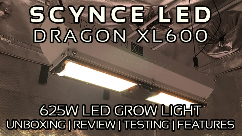 Scynce LED Dragon XL600 Grow Light Unboxing, Review, and PAR Testing