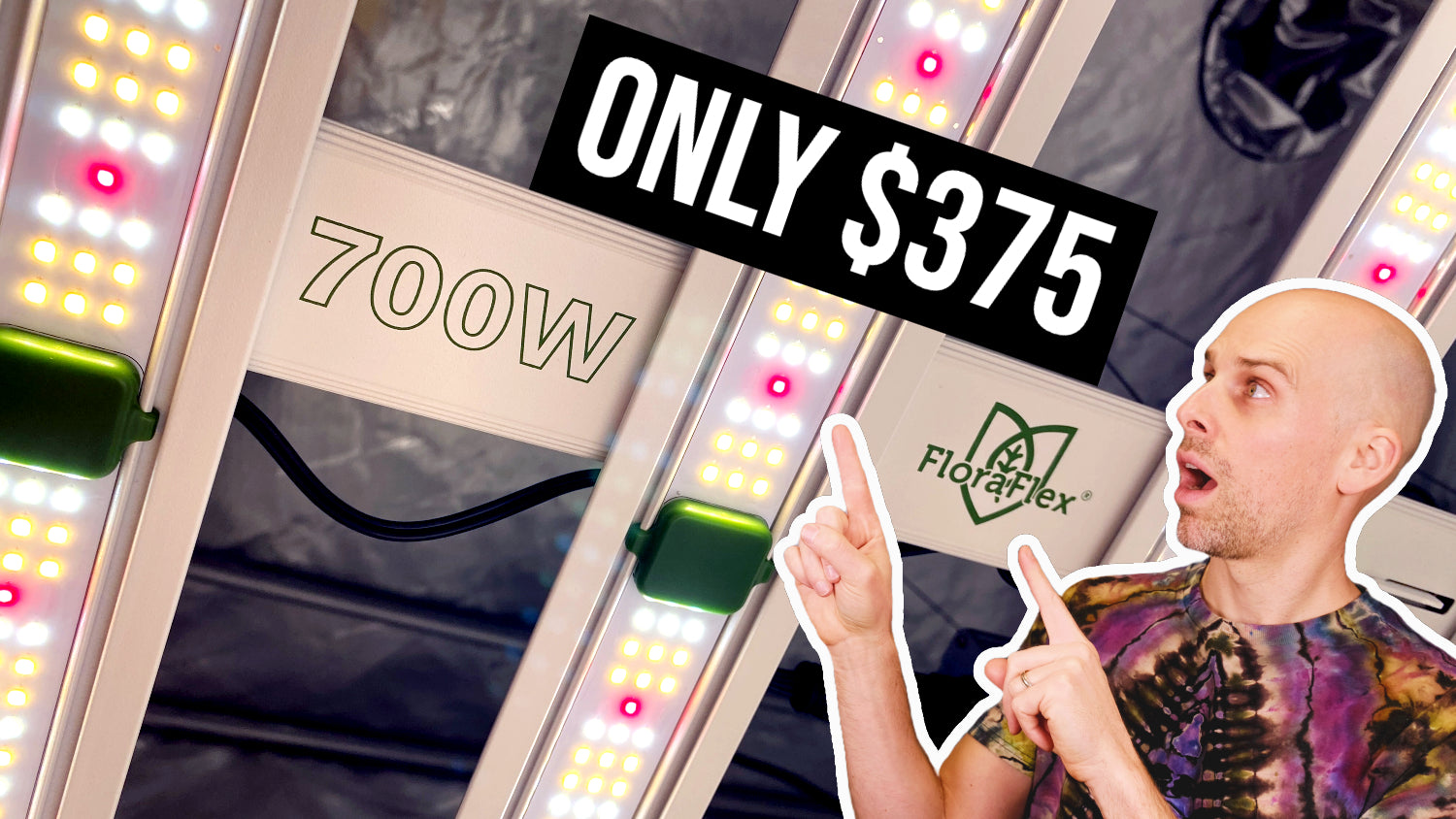 FloraFlex 700W Full Spectrum LED Grow Light Review — LED Grow Lights Depot
