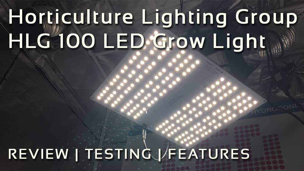 HLG 100 LED grow light