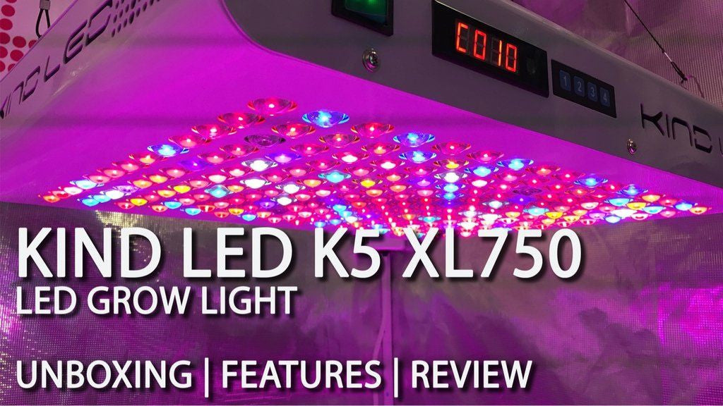 Kind Led Fixture Kind LED K5 XL750 LED Grow Light Unboxing and Review — LED Grow Lights ...