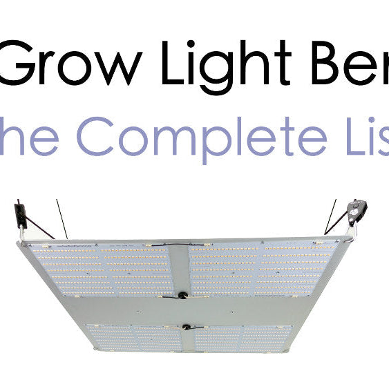 The Complete List of LED Grow Light Benefits