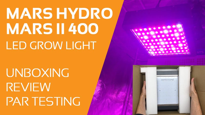 その他 Mars Hydro II LED Grow Light 400 Mars Hydro Mars II 400 LED Grow Light Review — LED Grow Lights Depot