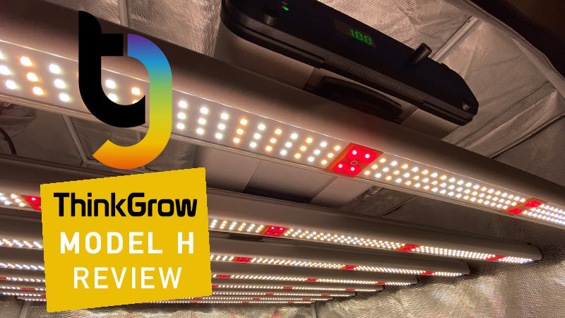 Ombord egetræ Badekar ThinkGrow Model H LED Grow Light Review | ULTIMATE CONTROLLABILITY! — LED  Grow Lights Depot