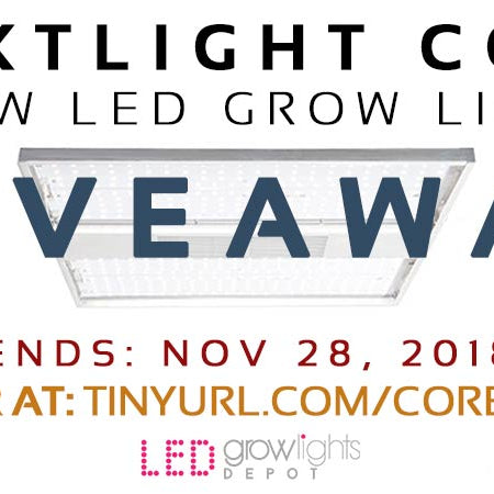 NextLight Core 190W LED Grow Light Giveaway