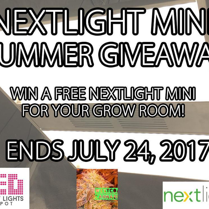 NextLight Mini LED Grow Light Summer Giveaway (Ends July 24, 2017)