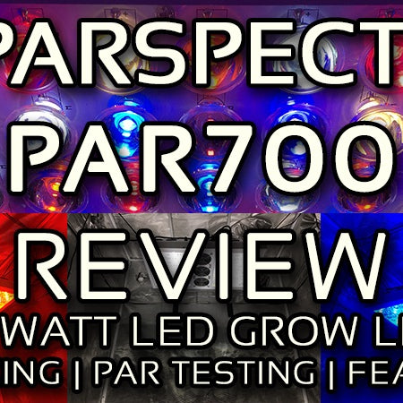 Viparspectra PAR700 LED Grow Light Unboxing, Review, and PAR Testing