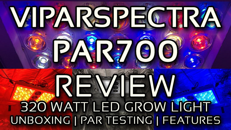 Viparspectra PAR700 LED Grow Light Review LED Grow Lights Depot