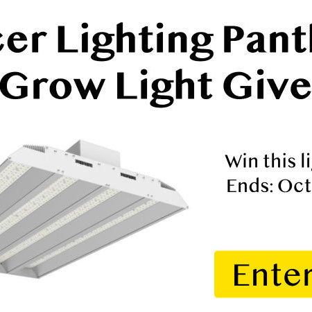 Crecer Lighting PanthrX LED Grow Light Giveaway