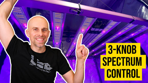 Secret Lighting SL-830 “GHOST” UV/IR LED Grow Light Review — LED