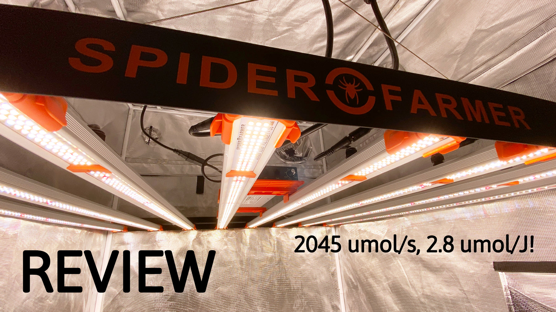 Spider Farmer SE7000 Lighting Review