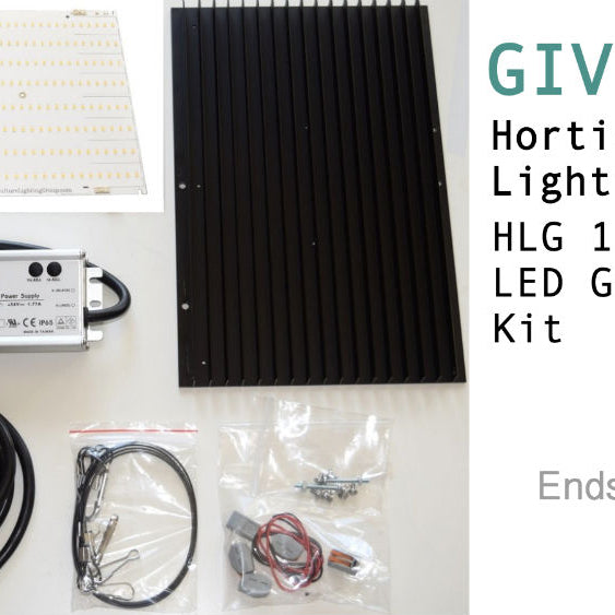 Giveaway: Horticulture Lighting Group 135 Watt V2 Quantum Board DIY Kit (ends 4/25/19)