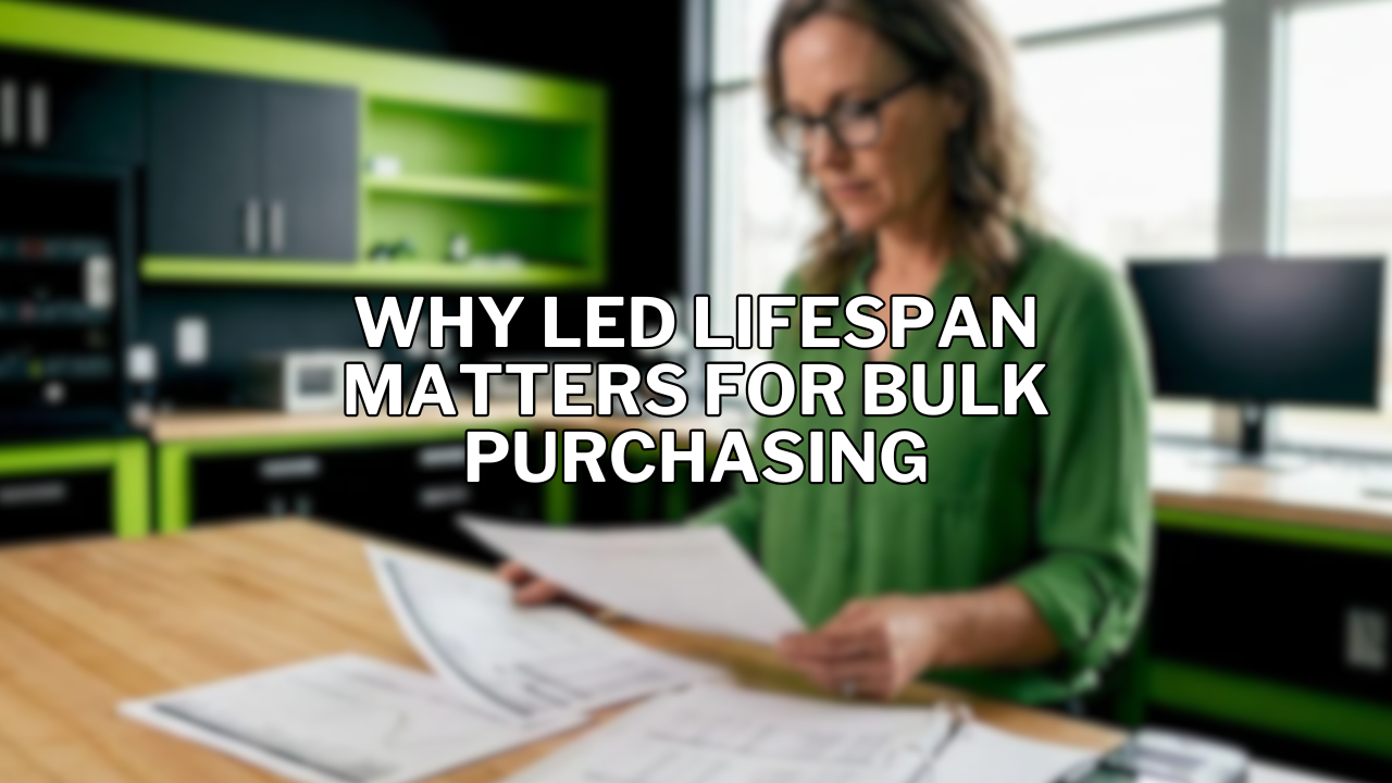 Why LED Lifespan Matters for Bulk Purchasing
