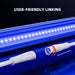 Spider Farmer 2' Supplemental UV30 365nm LED Light Bar Set  - LED Grow Lights Depot