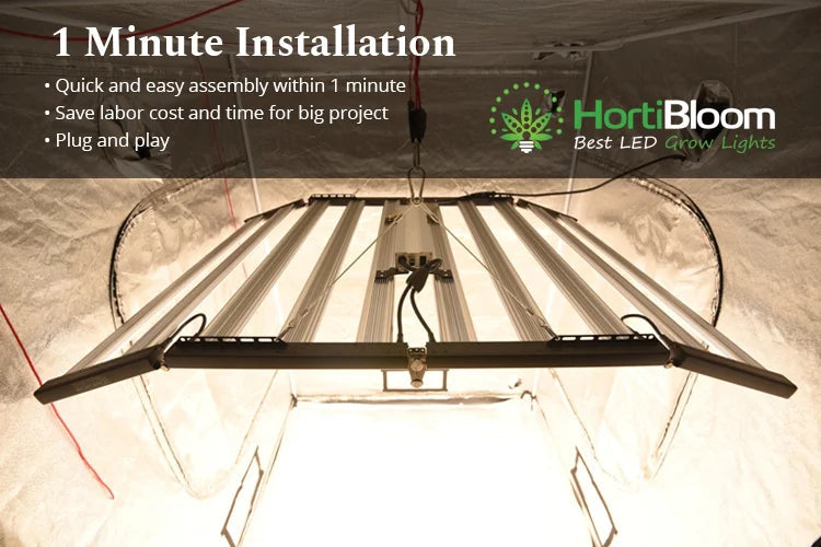 HortiBloom Mega Enfold 1000W (220-277V)  - LED Grow Lights Depot