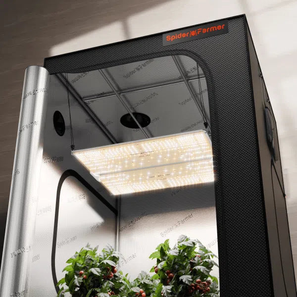 Spider Farmer® 4'x4′X6.5′ Grow Tent Combo| SF4000 Bridgelux 30/30