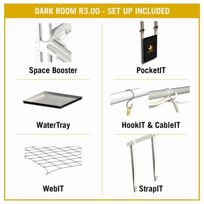 Secret Jardin Dark Room 150 Wide v3.0 (5' x 3' x 6 2/3') - LED Grow Lights Depot