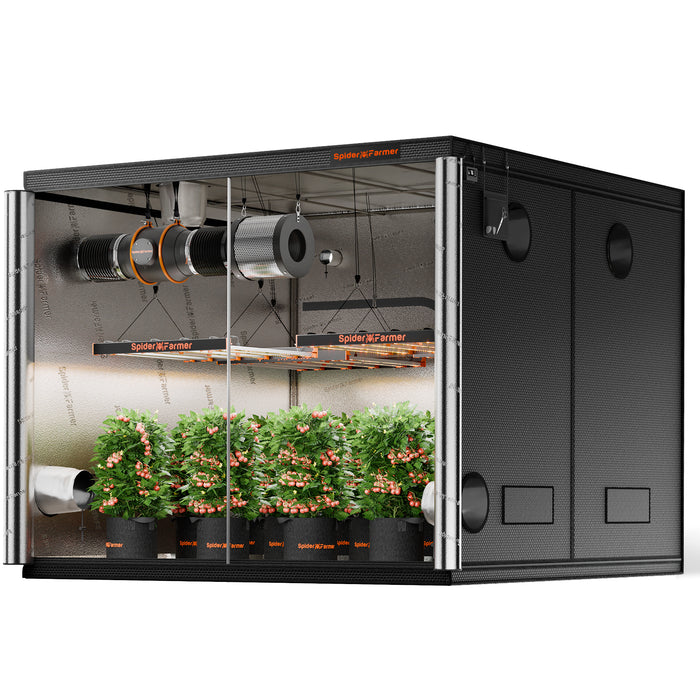 spider farmer tent review Spider Farmer 8' x 8' x 6.5′ (240cm x 240cm x 200cm) Indoor Grow Tent — LED Grow Lights Depot