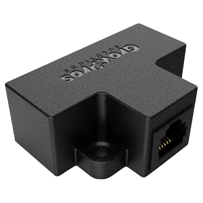 GrowPros 1-3 Data Splitter RJ12 | 1 Female to 3 Females - LED Grow Lights Depot