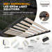 Helios 640 Watt Full Spectrum LED Grow Light | Foldable Bar Design with Manual Dimmer, RJ11 - LED Grow Lights Depot