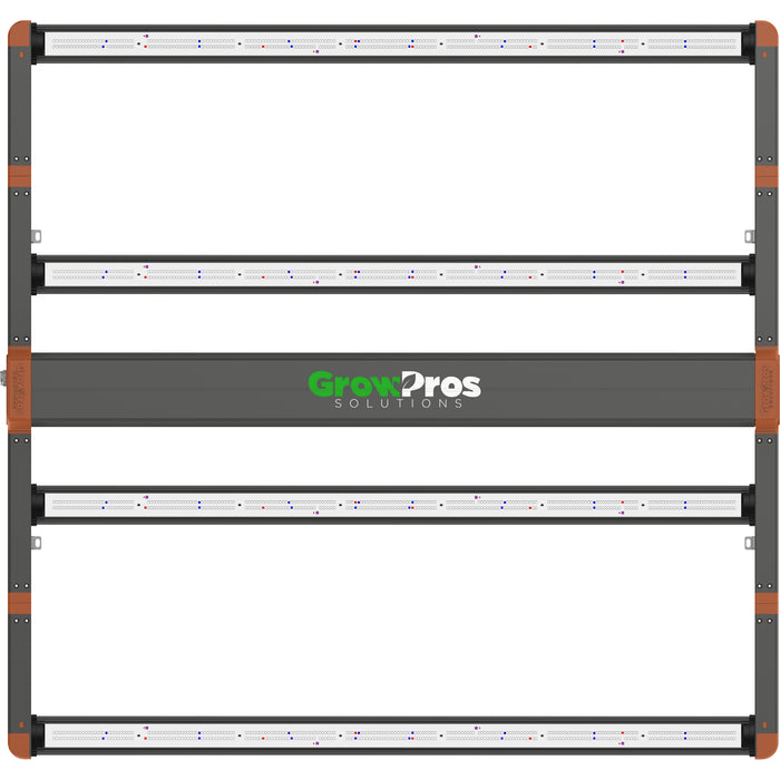 GrowPros Eagle 450W Veg Light | Dual Channel | UVA & Full Spectrum + Deep Blue + Red - LED Grow Lights Depot