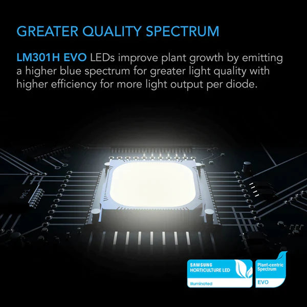 AC Infinity IONFRAME EVO6 LED Light 4’ x 4’ Grow Tent Kit  - LED Grow Lights Depot