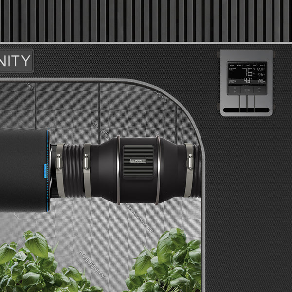 AC Infinity 4'x8' Grow Tent & Ventilation Kit  - LED Grow Lights Depot