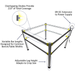 Secondary Supplemental Lighting - PROXIMITY Cube Lighting System| End of August 2026 - LED Grow Lights Depot