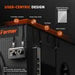 Spider Farmer® 4’x4′X6.5′ Grow Tent Combo| SF4000 Bridgelux 30/30 Full Spectrum LED Grow Light - LED Grow Lights Depot