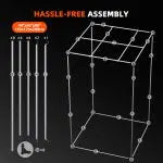 Spider Farmer® 4’x4′X6.5′ Grow Tent Combo| SF4000 Bridgelux 30/30 Full Spectrum LED Grow Light - LED Grow Lights Depot