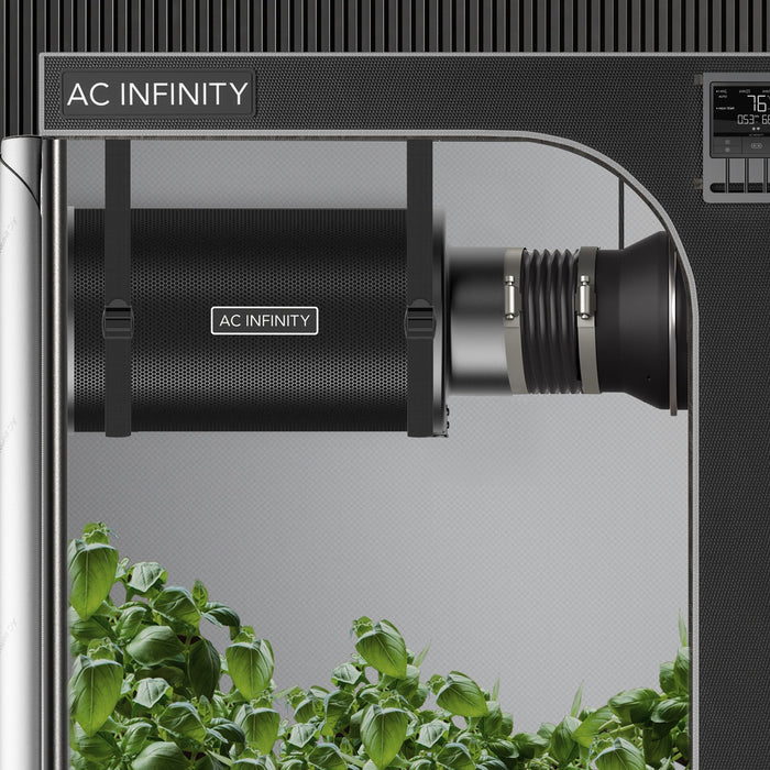 grow tent carbon filters AC Infinity Refillable Carbon Filter Kit | with Charcoal Refill