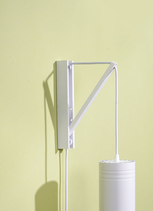 Soltech Pinocchio - Adjustable Wall Mount White - LED Grow Lights Depot